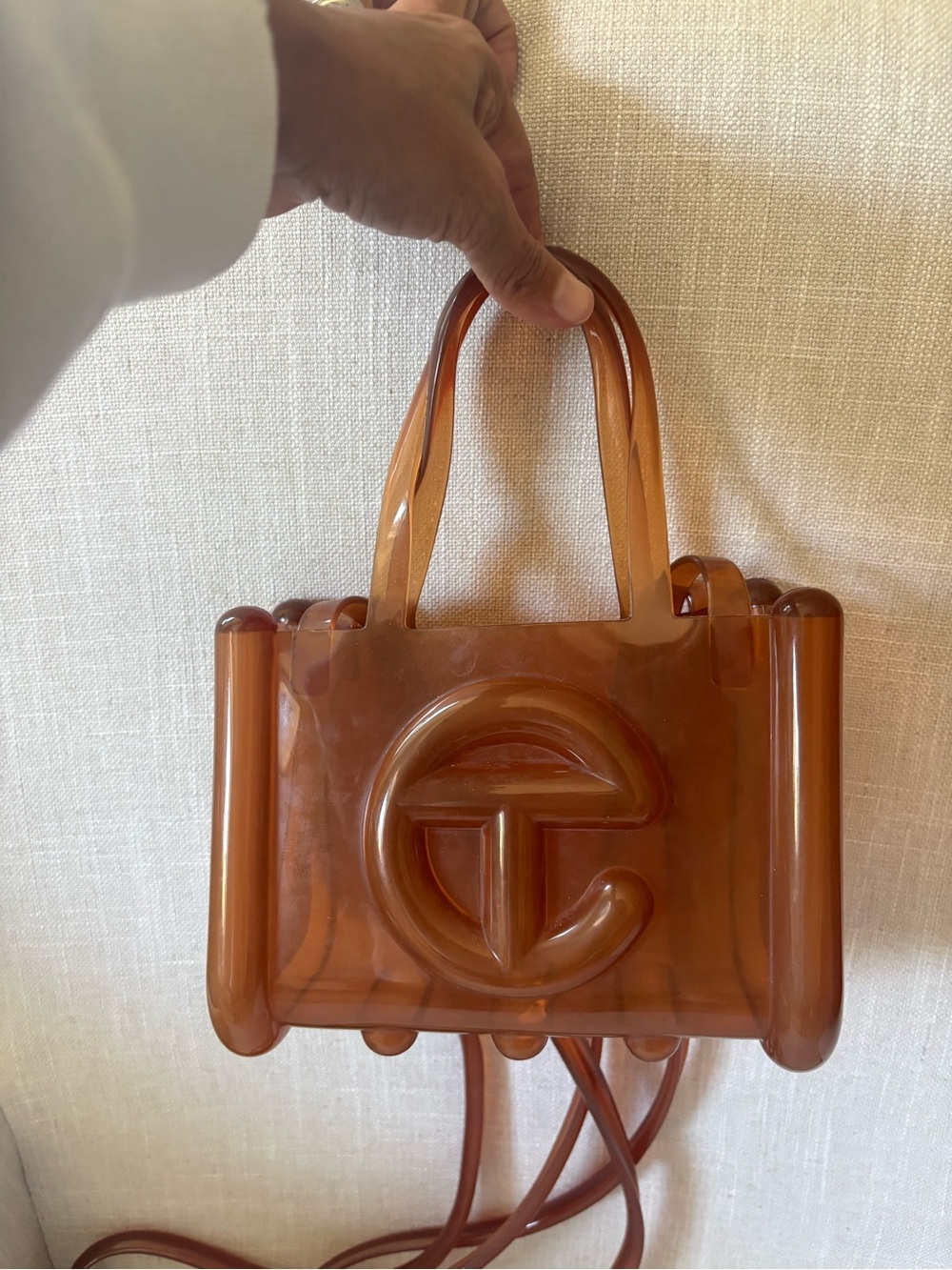 Telfar x Melissa limited edition Jelly Tote